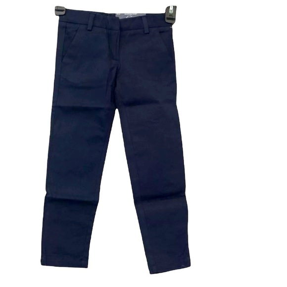 NAUTICA NAVY BLUE Girls School Uniform Pants Size 14 Regular NWT - Picture 4 of 9